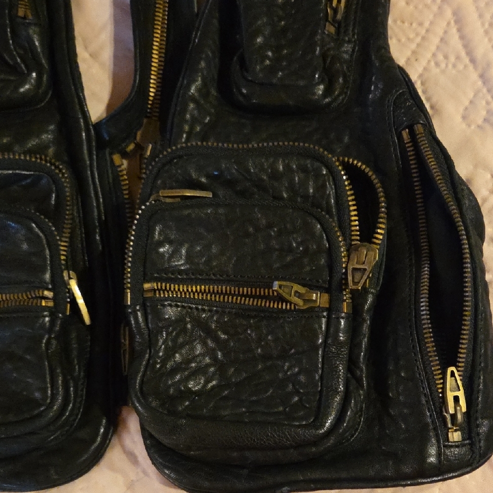 Alexander Wang Black Leather Belt Bag - Picture 2 of 4